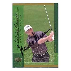  Mark OMeara Autographed/Signed 2001 Upper Deck Card 