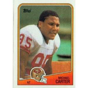 1988 Topps #47 Michael Carter   San Francisco 49ers 