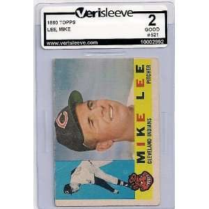 1960 Topps Mike Lee Pitcher Indians Graded  Sports 