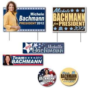  Michelle Bachmann for Pres Set #2   2 18x24 Signs w 