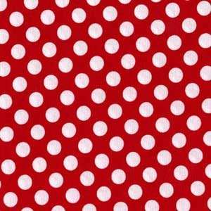  Ta Dot Minnie Red White Michael Miller Mm Quilt Fabric 