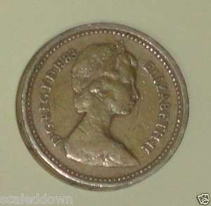   United Kingdom / Great Britain Circulated 1983 coin Queen Elizabeth II