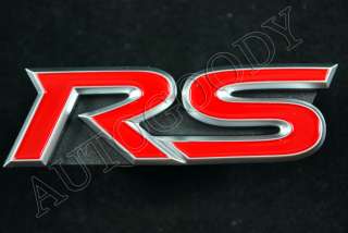 RS Front Emblem Badge TOYOTA Yaris Vitz Crown Vios JDM  