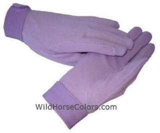 SSG Light Weight Riding Gloves LILAC Size XS, S, M, L  