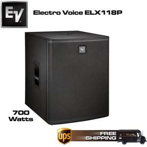EV ELECTRO VOICE ELX118P ELX 118P LIVE X SUBWOOFER ELECTROVOICE 