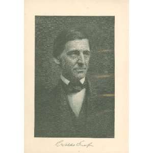  1883 Print Author Ralph Waldo Emerson 