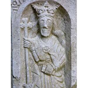  Stone Carving at Jerpoint Abbey, County Kilkenny, Leinster 
