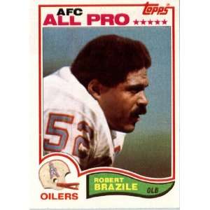  1982 Topps # 96 Robert Brazile Houston Oilers Football 