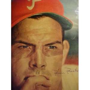 Robin Roberts Philadelphia Phillies Autographed 11 x 14 Professionally 