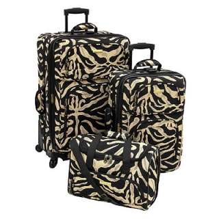 Stanton™ Madison 3 pc. Zebra Luggage Set  Kohls