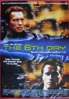   more now warehouse posters the 6th day 2000 thai movie poster original