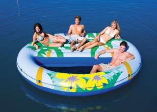 INTEX Island Oasis Inflatable Floating Pool Lounge 078257582846  