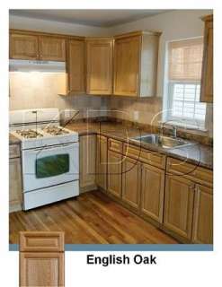 The ENGLISH OAK is a Traditional American kitchen cabinet door style 