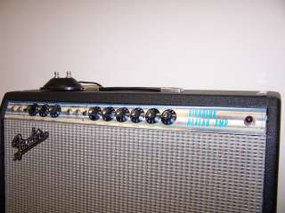 1969 FENDER VIBROLUX REVERB AMP NEAR MINT WITH COVER MANUAL FOOTSWITCH 