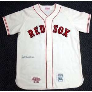 Ted Williams Autographed Jersey   Mitchell & Ness #206 406 PSA DNA 