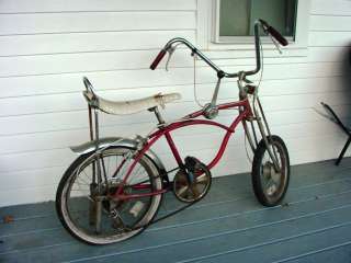 SCHWINN STING RAY APPLE CRATE BICYCLE TO RESTORE PICK UP IN NH  