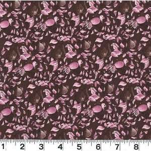   Pear Tree Brown Fabric By The Yard tina_givens Arts, Crafts & Sewing