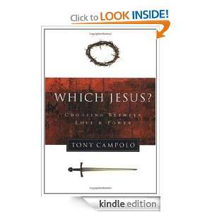 Which Jesus? Tony Campolo  Kindle Store