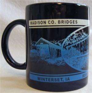 Madison County Bridges Ceramic Coffee Mug/Cup  