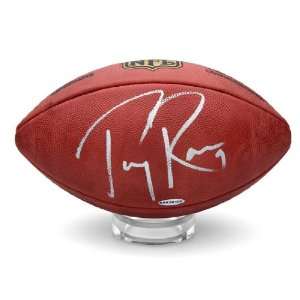  Tony Romo Autographed Wilson NFL Duke Football (UDA 