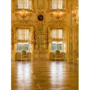  Interior Room of Peterhof, Royal Palace Founded by Tsar Peter 