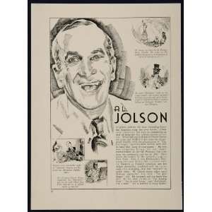  1933 Al Jolson Walter Huston Actor Movie Film Star 