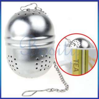 Stainless Steel Tea Pot Mesh Infuser Strainer Ball Mug  