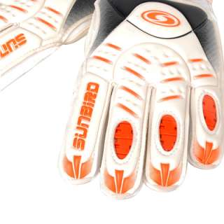 New Fingersave Goalkeeper Soccer Gloves Size 8 9 10  