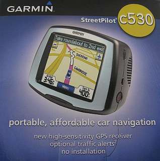 Garmin StreetPilot c530 Car GPS Receiver AS IS 053759054473  
