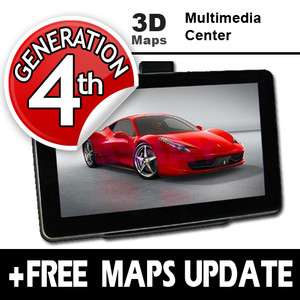 NEW DESIGN car GPS ENGLAND sat nav UK navigation system free MAP 