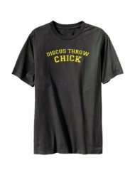 Discus Throw Chick / Athletic Department Mens T shirt