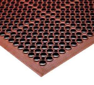 NEW* Red 3x5 Grease Resistant Restaurant Floor Mat  