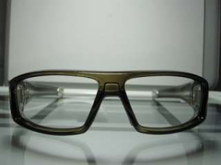   Olive Green Plastic Sunglasses Frame Optical Eyeglasses Italy  