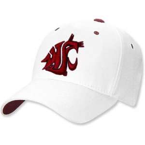  Washington State Cougars White One Fit Cap Sports 