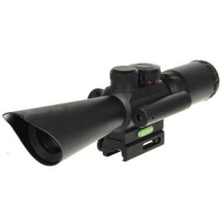 Professional 5mW Red Laser Sight Rifle Scope with Gun Mount(3.5 10x40)