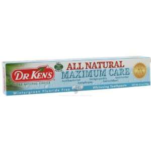  Dr. Kens   Toothpaste Maximum Care Whitening Fluoride 