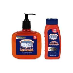   clog drains or dry hands. Hand cleaner contains Borax, a natural