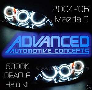Mazda 3 ORACLE Headlight hid HALO Angel/Demon Eyes Kit  