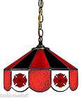 Retro/Large/Hanging/Lighted/Terrarium/Leaded/Stained Glass/Light/Lamp 