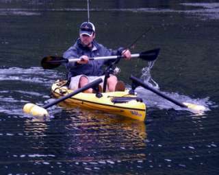 Canoe Stabilizers or Outriggers. Stand up or just paddle more 