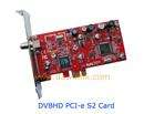 DVBHD PCIe PCI E S2 HD Satellite TV Card Receiver Tuner  