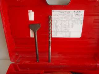 Hilti TE80 Combihammer Drill with 2 Bits