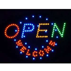 Welcome Electronic Colorful Flash Flashing LED Display Sign Shop Door 