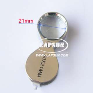 30X Glass Magnifier Magnifying Jeweller Eye Loupe Tool  