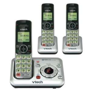  DECT 6.0 Expandable Three Handset Cordless Answering 