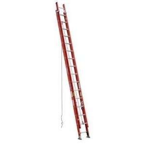  Werner 32ft. Fiberglass Extension Ladder   Red
