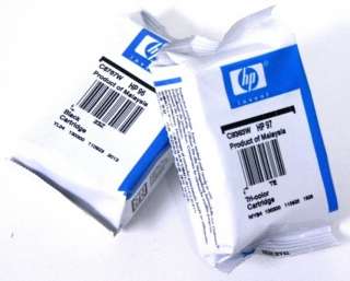 2pk Genuine HP 96 97 Ink Officejet 2710 7210 7310 7410 2610 2710 8150 