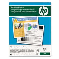 50 HP Color LaserJet Transparency Film Paper 8.5 x 11 L@@K  