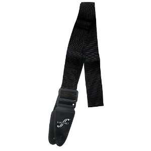  First Act Guitar Strap for Acoustic and Electric (Black, 2 