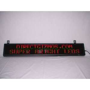  40x6 Tri Color Window Scrolling Programable Neon Led 